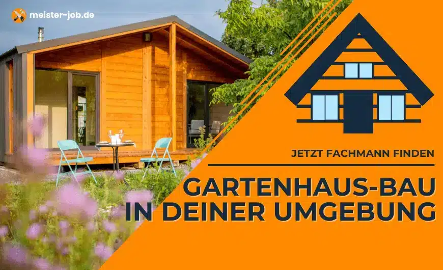 Gartenhaus als praktischer Rückzugsort im Garten