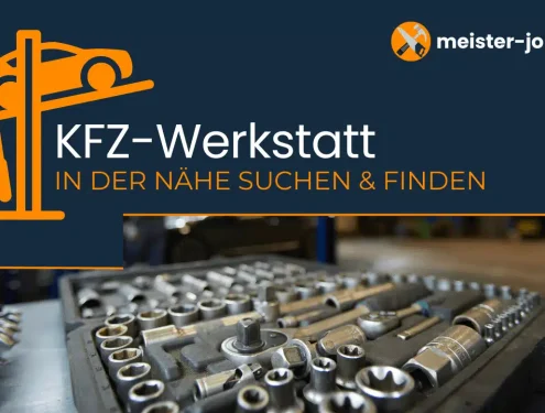 Mechaniker bei der Arbeit in einer Kfz-Werkstatt – Reparatur und Wartung für dein Fahrzeug